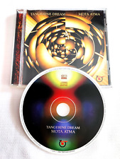 Usado, CD Tangerine Dream Mota Atma TDP001 ~ Alemania - ¡COMPRA 2 OBTÉN 1 GRATIS! segunda mano  Embacar hacia Argentina