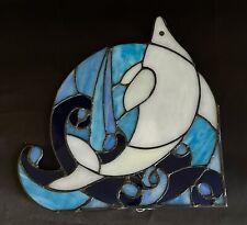 Stained glass dolphin for sale  Port Saint Lucie