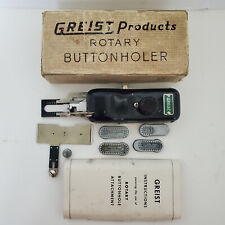 Porta-botões rotativos Greist Products acessórios para máquina de costura manual, usado comprar usado  Enviando para Brazil