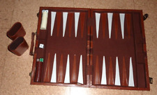 Backgammon koffer kunstleder gebraucht kaufen  Mittelfeld