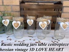 Rustic wedding glass for sale  Shipping to Ireland