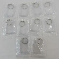 Qtd. 10 chaveiros acrílico transparente retangular foto chaveiro, usado comprar usado  Enviando para Brazil