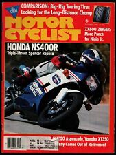 October 1985 motorcyclist for sale  Tracy