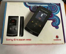 Sony Ericsson Walkman W980i - fortepian czarny (odblokowany) rzadki w pudełku na sprzedaż  Wysyłka do Poland