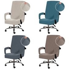 Funda elástica para silla de oficina para computadora sillón giratorio asiento funda de terciopelo segunda mano  Embacar hacia Argentina