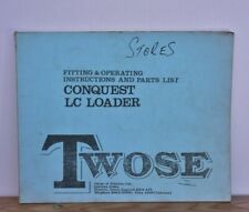 Twose conquest loader for sale  Shipping to Ireland