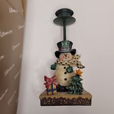 Snowman taper candle for sale  Kingston