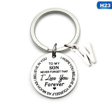 Son letters keychain for sale  Shipping to Ireland