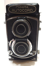 Câmera TLR Minolta Autocord I formato médio com lente 75mm f3.5 Rokkor #880 comprar usado  Enviando para Brazil