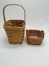 Pair longaberger baskets for sale  Windsor