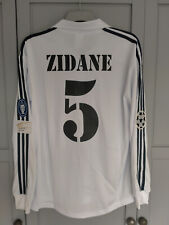 zidane shirt for sale  CROYDON