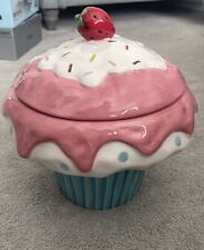 Cupcake cookie jar for sale  WATFORD