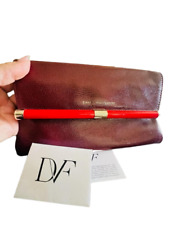 Nova Bolsa de Embreagem DVF Diane Furstenberg Couro Lagarto Envelope Bolsa de Noite com Etiqueta comprar usado  Enviando para Brazil