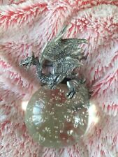 Vintage pewter dragon for sale  HULL