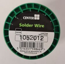 Center solder wire for sale  BATLEY