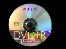 Novo DVD-R 47 Disco Selado Phillips 4.7 GB 120 Min 1-16x Alta Velocidade Gravável comprar usado  Enviando para Brazil