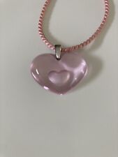 Lalique pink heart for sale  PETERLEE