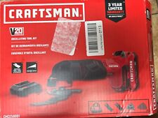 CRAFTSMAN V20 15-Piece 20-Volt Max Variable Speed Oscillating Tool Kit WBattery  for sale  Shipping to South Africa