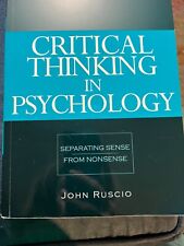 Critical thinking psychology for sale  Wakefield