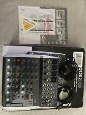 Behringer Xenyx Q1202USB Premium 12 entradas 2 - Mixer de barramento com caixa (sem cabo de alimentação) comprar usado  Enviando para Brazil