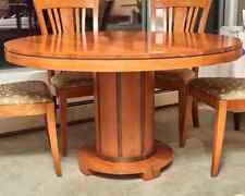 54 oak table round for sale  Riverside