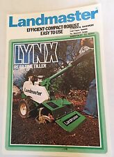 Landmaster lynx rotovator for sale  Shipping to Ireland