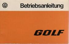 Golf betriebsanleitung 1975 gebraucht kaufen  Padenstedt