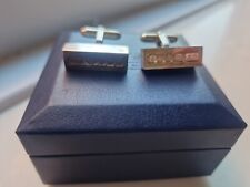 Used, Vintage Charles Tyrwhitt Cufflinks, Sterling Silver, Hallmarked Ingot for sale  Shipping to South Africa