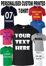 Camiseta estampada personalizada seu texto logotipo festa de despedida de solteiro unissex top comprar usado  Enviando para Brazil