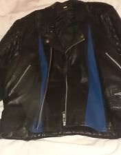 Mens leather motorcycle for sale  NORWICH