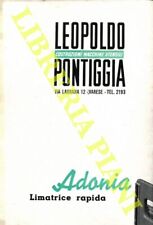 Leopoldo pontiggia. costruzion usato  Italia