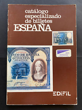 CATÁLOGO ESPECIALIZADO DE BILLETES ESPAÑA, 1979, EDIFIL, 144pgs, usado segunda mano  Embacar hacia Argentina