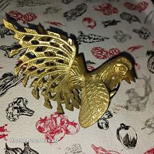 Vintage brass rooster for sale  Grand Coulee