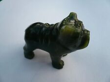 Carved jade bulldog for sale  YEOVIL