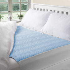 Protetor de colchão azul ecológico, lavável, reutilizável, almofada de cama para incontinência/à prova d'água comprar usado  Enviando para Brazil