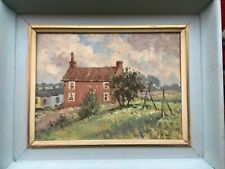 Used, Impressionist oil painting Hugh Boycott Brown Knodishall suffolk landscape for sale  Shipping to South Africa