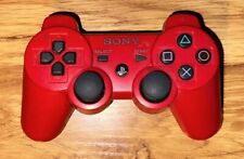 Sony CECHZC2U A1 Red Wireless Bluetooth DualShock3 PS3 Six Axis Game Controller for sale  Shipping to South Africa