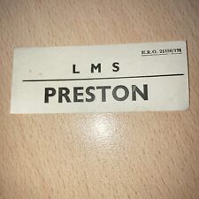 L.m. luggage. label. for sale  WOLVERHAMPTON