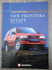 Vauxhall frontera five for sale  UK