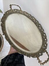 oval bronze mirror metal for sale  Mohnton