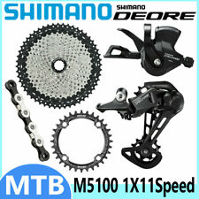 Shimano Deore m5100 1x11-especializada MTB grupo 11-46/50/52t Mountain bicicleta m5100 Kit segunda mano  Embacar hacia Spain