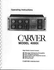 Carver 4000t control for sale  Santee