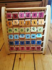 Early Learning Centre Alphabet Teaching Frame, used for sale  BRISTOL