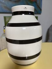 vase schwarz weiß gebraucht kaufen  Heikendorf