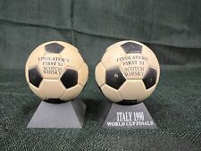 FINDLATERS SCOTCH WHISKY MINIATURE FOOTBALL DECANTERS (empty) for sale  Shipping to South Africa
