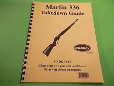 TAKEDOWN MANUAL GUIDE MARLIN 336 LEVER ACTION RIFLE, similar models included for sale  Owingsville