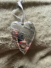 Silver heart love for sale  Lake Orion
