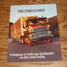 Original 1978 Ford CL-9000 Truck Sales Brochure 78 for sale  Shipping to Canada