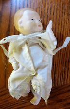 Boneca bebê porcelana vintage vestido 5 1/2" nossa própria importação comprar usado  Enviando para Brazil