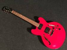 Used Epiphone DOT STUDIO Cherry Electric Guitar Semi-Hollow Good Condition W/GB for sale  Shipping to Canada